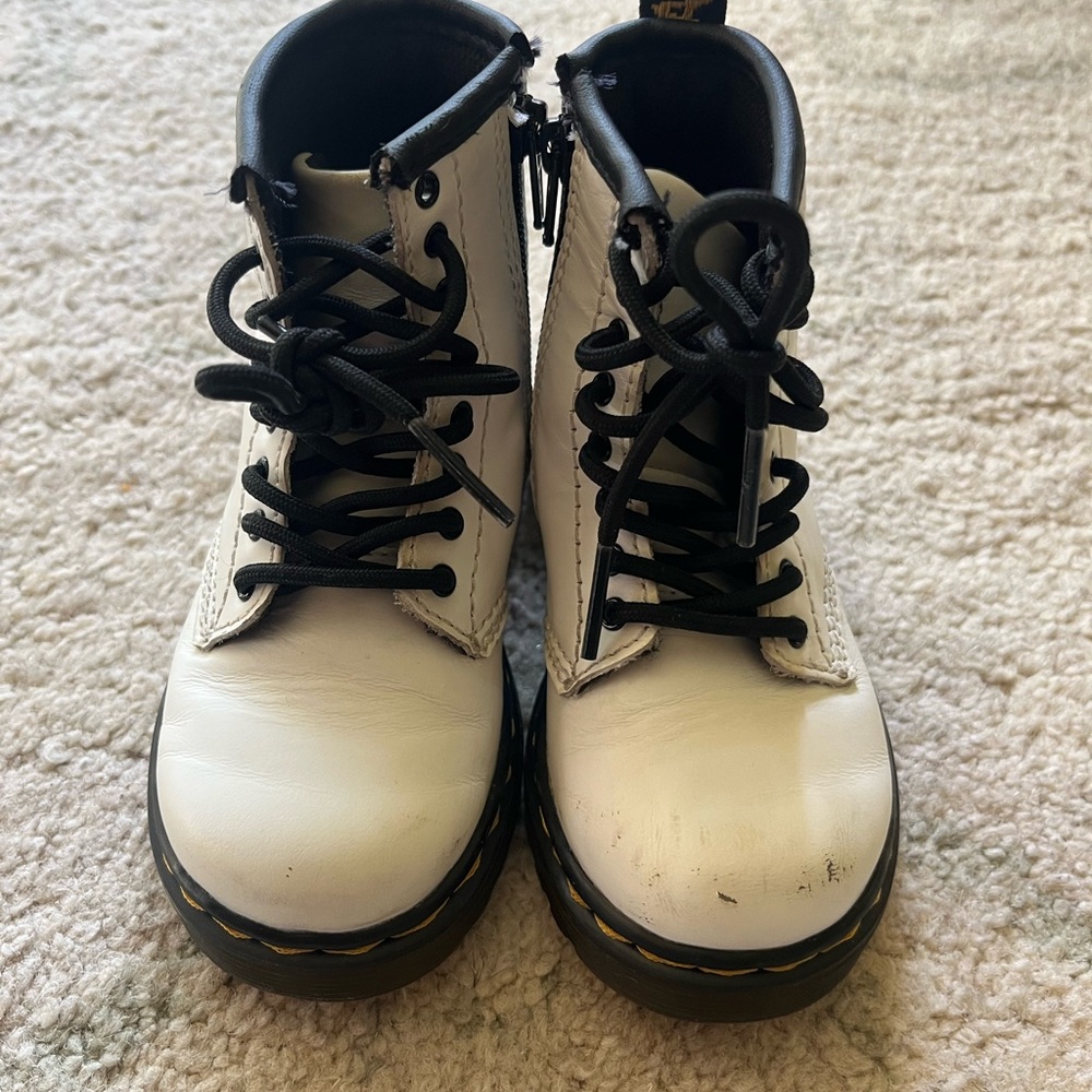 White Dr. Martens